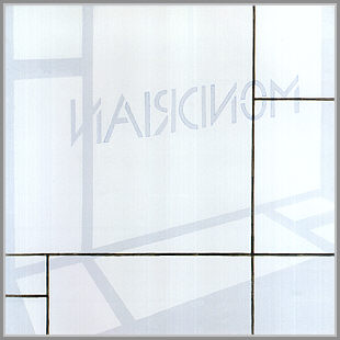 14. Mondrian a.m. nr. 1. 80x80 cm. 1994. Akryl på lærred.j